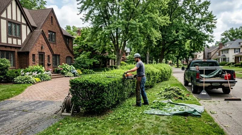 Hedge Trimming & Shrub Care Akron